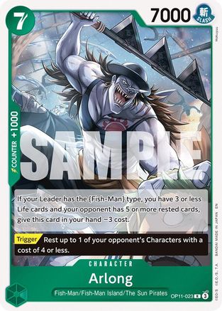 Arlong - OP11-023 - Rare
