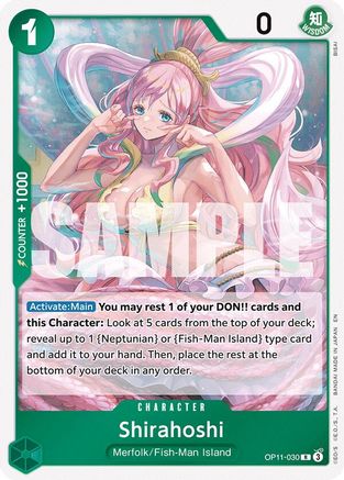 Shirahoshi (030) - OP11-030 - Rare