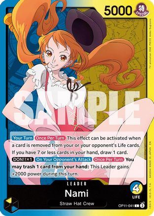Nami (041) - OP11-041 - Leader