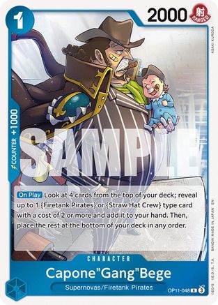 Capone"Gang"Bege (048) - OP11-048 - Rare