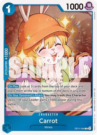 Carrot - OP11-049 - Rare