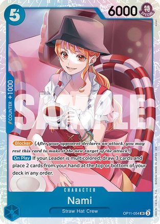 Nami (054) - OP11-054 - Super Rare