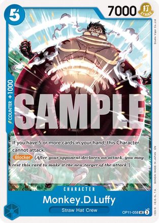 Monkey.D.Luffy (058) - OP11-058 - Uncommon