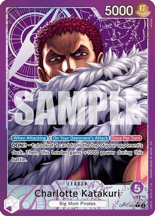 Charlotte Katakuri (062) (Alternate Art) - OP11-062 - Leader
