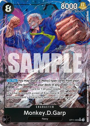 Monkey.D.Garp (Alternate Art) - OP11-095 - Super Rare