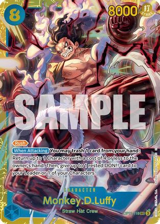 Monkey.D.Luffy (118) - OP11-118 - Secret Rare