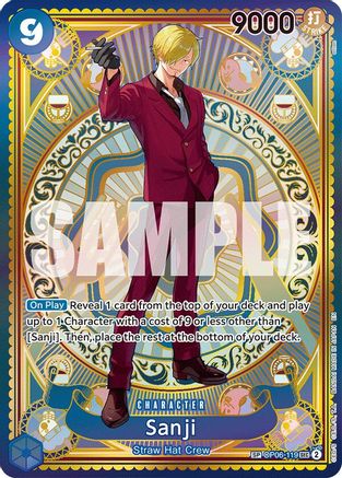Sanji (SP) - OP06-119 - Secret Rare