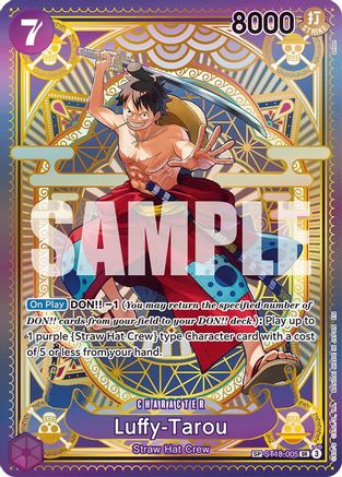 Luffy-Tarou (SP) - ST18-005 - Super Rare