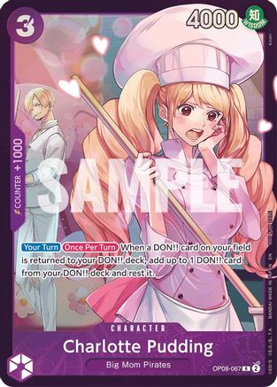 Charlotte Pudding (Store Treasure Cup 2025) - OP08-067 - Rare