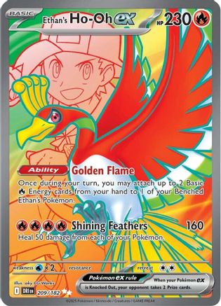 Ethan's Ho-Oh - 209/182 - Ultra Rare