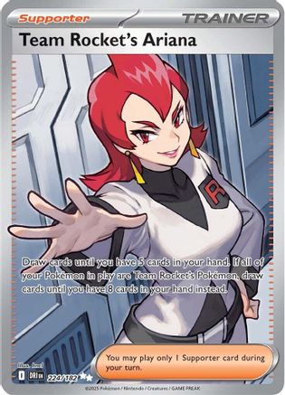 Team Rocket's Ariana - 224/182 - Ultra Rare