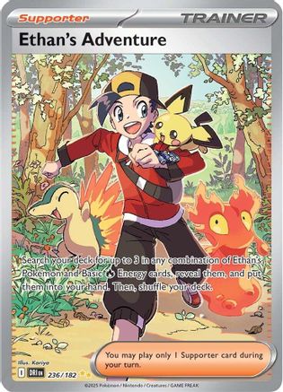 Ethan's Adventure - 236/182 - Special Illustration Rare