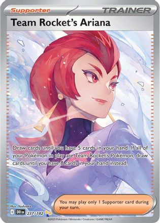 Team Rocket's Ariana - 237/182 - Special Illustration Rare