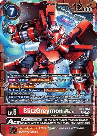BlitzGreymon ACE - EX9-013