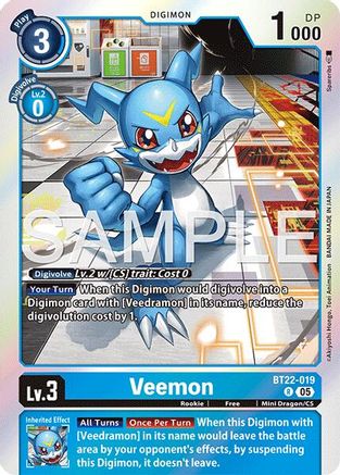 Veemon - BT22-019
