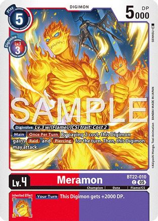 Meramon - BT22-010