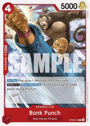 Bonk Punch (Reprint) - OP09-010 - Common