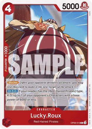 Lucky.Roux (Reprint) - OP09-015 - Rare