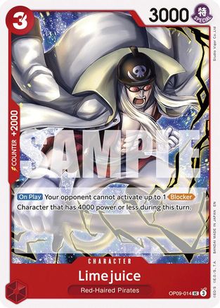 Limejuice (Reprint) - OP09-014 - Uncommon