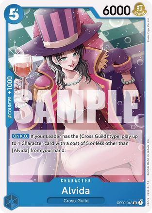 Alvida (Reprint) - OP09-043 - Uncommon