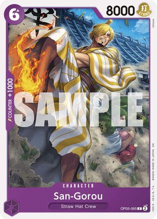 San-Gorou (Reprint) - OP05-065 - Common