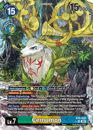 Cernumon (Alternate Art) - EX9-045
