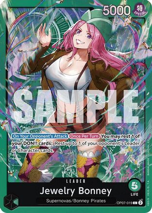 Jewelry Bonney (OP07-019) - OP07-019 - Leader
