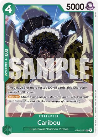 Caribou (Reprint) - OP07-023 - Uncommon