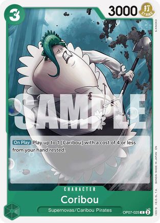 Coribou (Reprint) - OP07-025 - Common