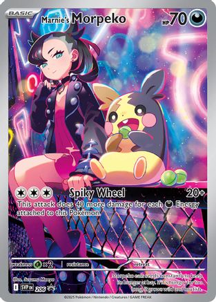 Marnie’s Morpeko - 206 - Holo Rare - Holofoil