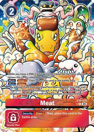 Meat (Alternate Art) - EX9-070