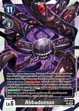 Abbadomon - EX9-055