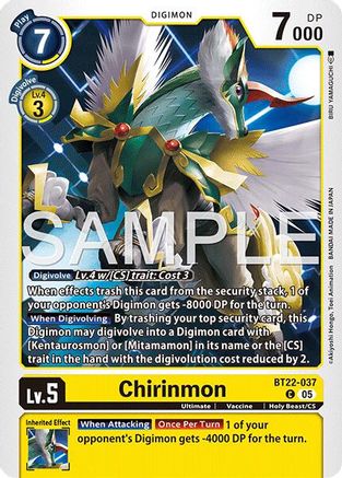 Chirinmon - BT22-037