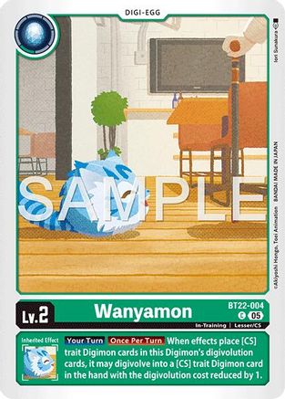 Wanyamon - BT22-004