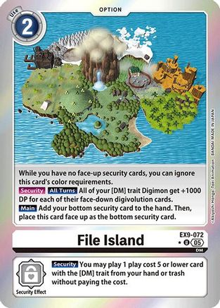 File Island (Limited Foil) - EX9-072