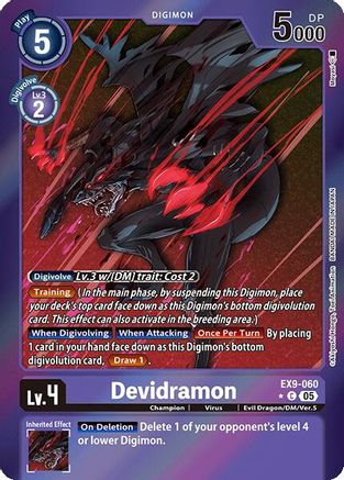 Devidramon (Limited Foil) - EX9-060