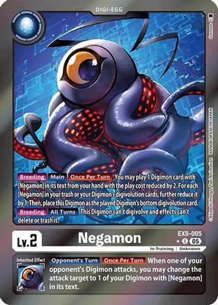 Negamon (Limited Foil) - EX9-005
