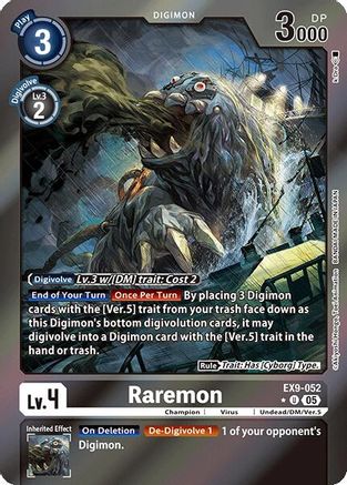 Raremon (Limited Foil) - EX9-052