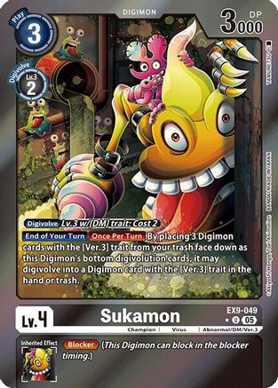 Sukamon (Limited Foil) - EX9-049