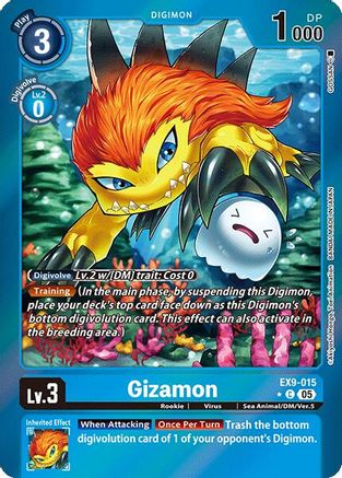 Gizamon (Limited Foil) - EX9-015