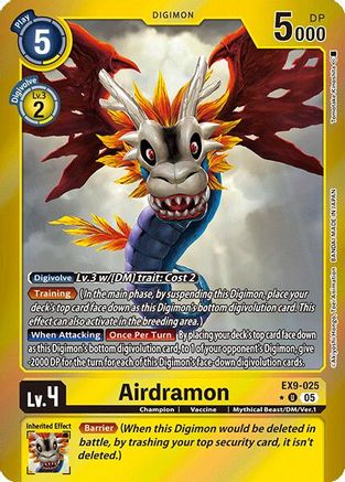 Airdramon (Limited Foil) - EX9-025
