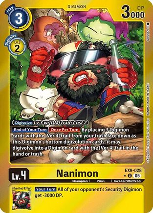 Nanimon (Limited Foil) - EX9-028
