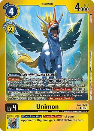 Unimon (Limited Foil) - EX9-029