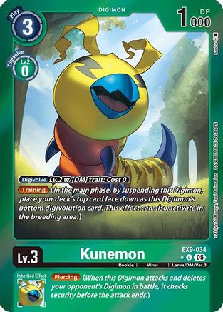 Kunemon (Limited Foil) - EX9-034