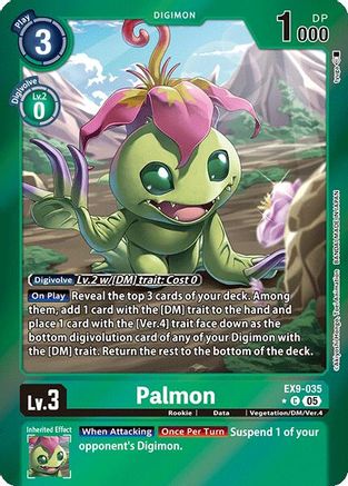 Palmon (Limited Foil) - EX9-035
