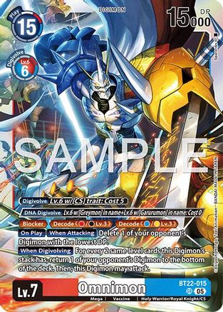 Omnimon - BT22-015