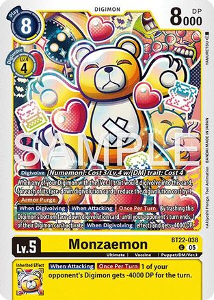 Monzaemon - BT22-038