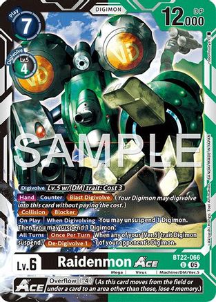 Raidenmon ACE - BT22-066