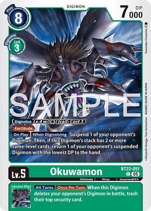 Okuwamon - BT22-051