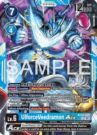 UlforceVeedramon ACE - BT22-025